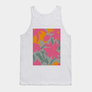 Chromatic Botanic Abstraction #28 Tank Top